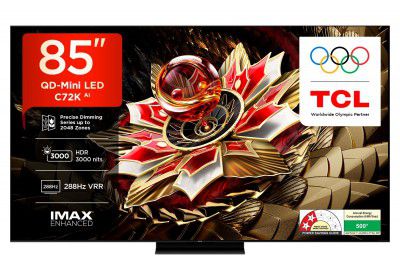 TCL (85") 4K UHD Smart QD-Mini LED TV 85C72K