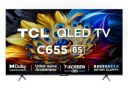 TCL (85") C655 Series 4K Ultra HD Smart QLED Google TV 85C655 (Black)...