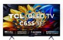 [Extra Rs.4000 OFF] TCL C655 55" QLED Ultra HD (4K) Smart Google TV (55C655)...