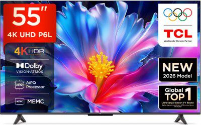 TCL P6L (55") HD LED Smart Google TV (55P6L)