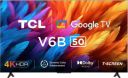 TCL V6B 50" Ultra HD (4K) LED Smart Google TV (50V6B)...