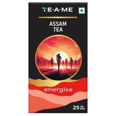 TE-A-ME Assam Tea, 25 Tea Bags - Premium Black Tea