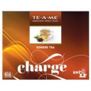 TE-A-ME Charge Ginger (Adrak) Black Tea, 100 Tea Bags...