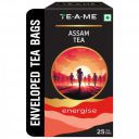 TE-A-ME Energise Assam Tea - 25 Tea Bags...