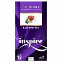 TE-A-ME Inspire Black Citrus Earl Grey Tea, 25 Tea Bags | Natural Bergamot Flavor | Luxurious Tea Bags | Strong & Highly Flavourful...