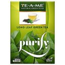 TE-A-ME Purify Long Leaf Green Tea - 100 gms | 100% Natural Ingredients | Zero Calories - Improves Metabolism & Reduces Waist...