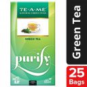 TE-A-ME Purify Natural Green Tea, 25 Tea Bags - 100% Natural Ingredient - Green Tea - Zero Calories - Improves Metabolism & Reduces Waist...