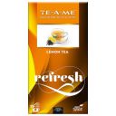 TE-A-ME Refresh Lemon Black Tea, 25 Tea Bags | Premium Black Tea with Lemon Flavor...