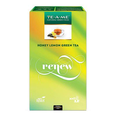 TE-A-ME Honey Lemon Green Tea Bags 100 pcs