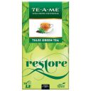 TE-A-ME Restore Tulsi Green Tea, 25 Tea Bags | 100% Natural Ingredients - Green Tea, Tulsi (Basil)...