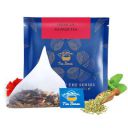 TEA SENSE - Hibiscus Flower Tea | 15 Pc | Pyramid Tea Bags in Sealed Pouches | Soothing and Delicious Tangy Red Tea with Health Benefits | Can be Rebrewed...