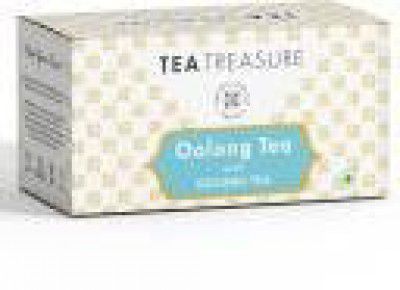 Tea Treasure Oolong Darjeeling Whole Leaf Tea 10 Tea Bags | Oral Care | Aids Boosts Metabolism | Energises The Body