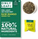 Teabox Raw Mango Green Tea (27 Pyramid Tea Bags) for Increased Metabolism & Acidity Reduction, Made with 100% Indian Herbs, Spices & Dry Mango (25 Tea Bags + 2 Free Samples) Mango Green Tea Box  (27 B...
