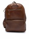 Teakwood Genuine Leather Backpack Laptop Bag For Men and Women(Brown)...