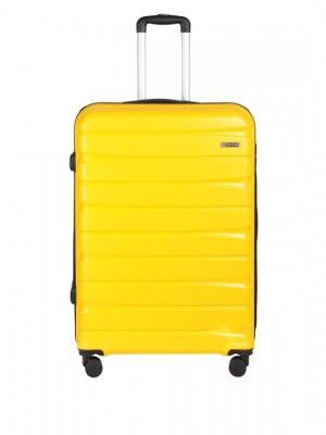 Teakwood Large Size 8 Wheel Trolley Bag, Hard Cabin