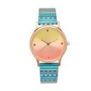 TEAL BY CHUMBAK Round Dial Analog Hand Watch for Women...
