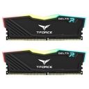 TeamGroup T-Force Delta RGB 2x16GB 3600MHz (3600MT/s) CL18 Black, 32GB DDR4 RAM Kit, Desktop Gaming Memory, Metal Heatsink, ARGB Sync, XMP 2.0, for Intel/AMD CPU, High Performance Low Latency Module...