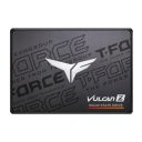 TEAMGROUP T-Force Vulcan Z 2TB SLC Cache 3D NAND TLC 2.5 Inch SATA III Gaming Internal Solid State Drive SSD (R/W Speed up to 550/500 MB/s) T253TZ002T0C101...