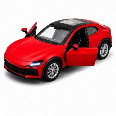 TEC TAVAKKAL 1:36 Scale Diecast Metal Toy Car with Openable Doors, Pull-Back Action