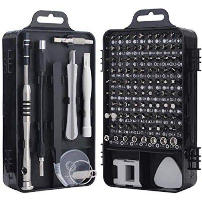 TEC TAVAKKAL Latest PC Repair Screwdriver Set, Tool Kit For Mobiles/Tablets/Glasses/Laptop/PC Gray