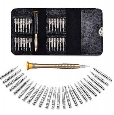TEC TAVAKKAL 25 in 1 Precision Screwdriver Set Multi Pocket Repair Tool Kit