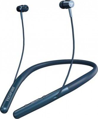 TECHFIRE Platinum Series Neckband - (Blue, In the Ear)