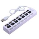 Technotech 7 Ports USB Hub 2.0 with Switches...