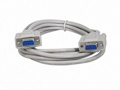 Technotech 9 Pin Female to Female Serial RS232 Cable (1.5 Meters)