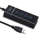 Technotech Type C to USB 3.0+USB-C 4 Port HUB Box Splitter Power Adapter Dongle Dock for PC...