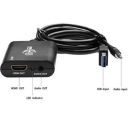 Technotech USB 3.0 to HDMI Converter Cable Graphics Card Adapter with 3.5mm Jack Audio Displays Up to 1920x1080...