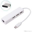 Technotech USB 3.1-C to 3 Port USB 3.0 Hub for USB Type-C Devices Including The MacBook...