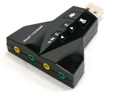 Technotech USB 7.1 Channel USB Sound Card Audio Adapter