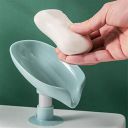 TECHNOVIBES Soap Dish Holder (1 Pcs), Easy Clean Soap Dish for Shower with Suction Cup Creative Soap Box, for Kitchen, Bathtub, Wash Basins (Plastic) (Size:-13cm*10cm*3.5) (Pack of -1)...