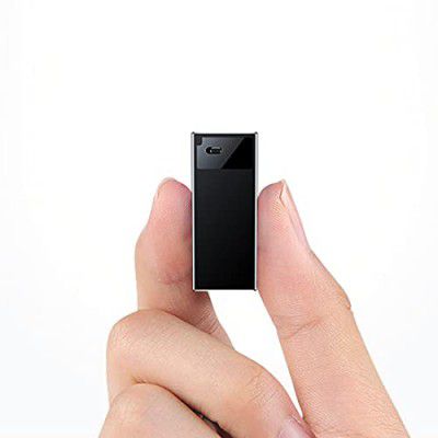 TECHNOVIEW 64GB Voice Activated Recorder with The Longest Battery Life, Continuous Recording up to 15 Days, MP3 Audio Records for Home/Office/Class/Interviews/Car - Black