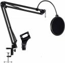 Techtest Heavy Duty Suspension Scissor Boom Arm Stand Holder (Black)...