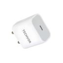 TECHVOR 25W Type C Fast Charger for Android and for iPhone Charger...