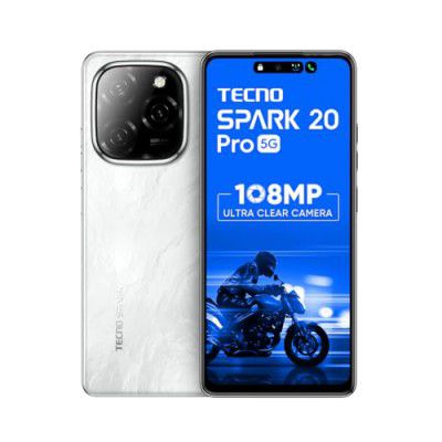 TECNO SPARK 20 PRO 5G (Glossy White, 8GB+256GB)