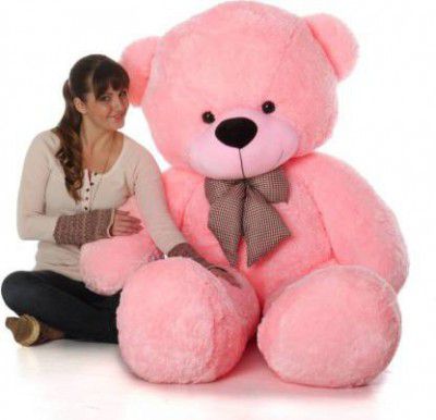 Tedstree 3 feet pink teddy bear - 90 cm (Pink)