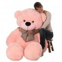 TEDSTREE Skin Friendly Ultra Soft 3 Feet Teddy Bear for Kids, Lovable Huggable Cute Soft Giant Teddy Bear for Girlfriends/Wife/Kids -(Pink, 91 cm)...