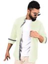 Tee Projekt Shirt for Men Cotton Spread Collar Button Down Long Sleeve Shirt HOME, Regular, Home (Pack of 1)...