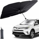 TEKCOOL Alloy Steel Car Sunshade Windshield Cover...
