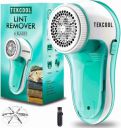 TEKCOOL Lint Remover for Clothes | Electric Fabric Lint Shaver (6 Blades, 9000 RPM Motor)...