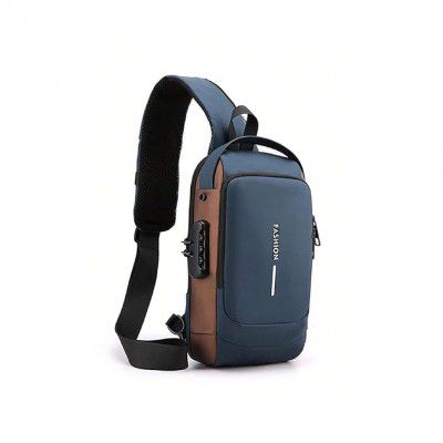 TEKCOOL Waterproof Polyester Slim Unisex Crossbody Chest Bag