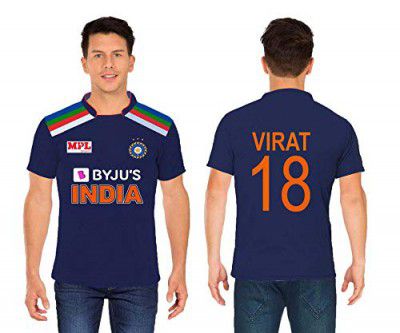 Teky India Retro Jersey virat