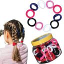 TEMPERIA (100 pcs) Hair Rubber Band for Women & Girls with Storage Box...