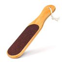Temperia Double Sided Foot File Scrubber | Dead Skin & Callus Remover | Feet Scraper | Pedicure Tool with Wooden Handle...