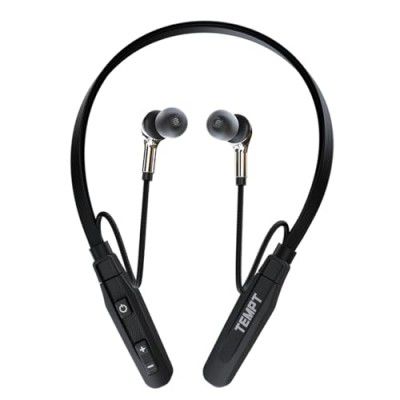 TEMPT Groove Air Neckband Wireless Earphone, 35Hr Playtime, Type-C Fast Charging, BT V5.2, 10MM Drivers