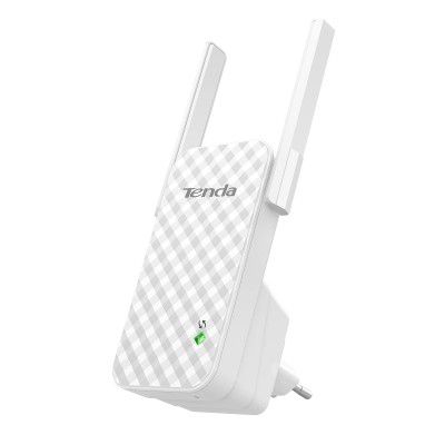 Tenda A9 Wireless Wifi Repeater 300 MBps, Access Point and Universal Range Extender Strong Wifi Signal, Plug And Play, Compatible with All Wi-Fi Modem Routers (White)