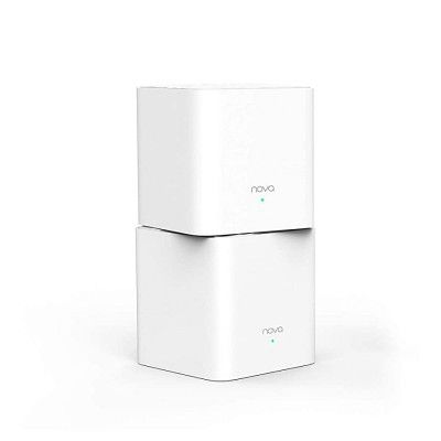 Tenda MW3 Whole Home Mesh WiFi System, Dual Band AC1200 Router Replacement for Smart Home (White, Pack of 2)