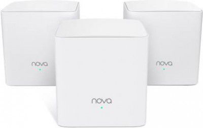 TENDA MW5G AC1200 Whole Home Mesh Wi-Fi System  (White, Dual Band)